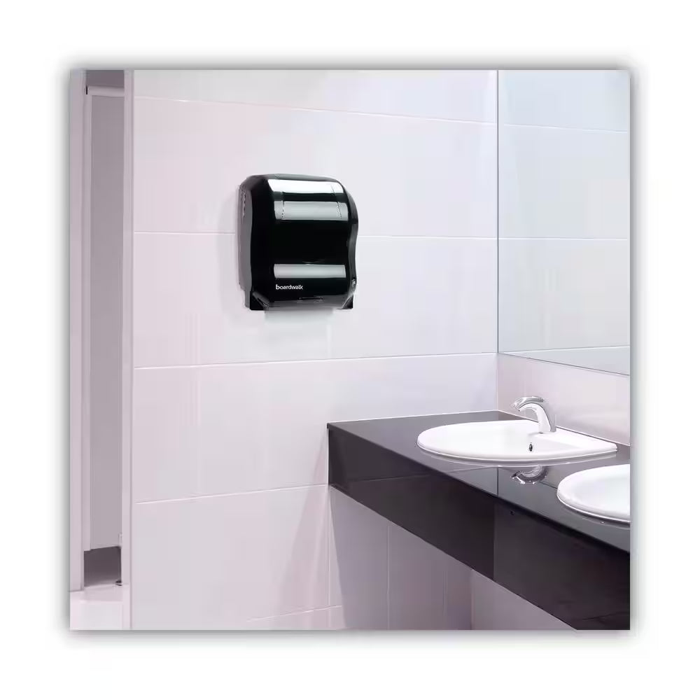 8 In. X 800 Ft. Natural White Green Universal Roll Towels (6-Rolls/Carton)