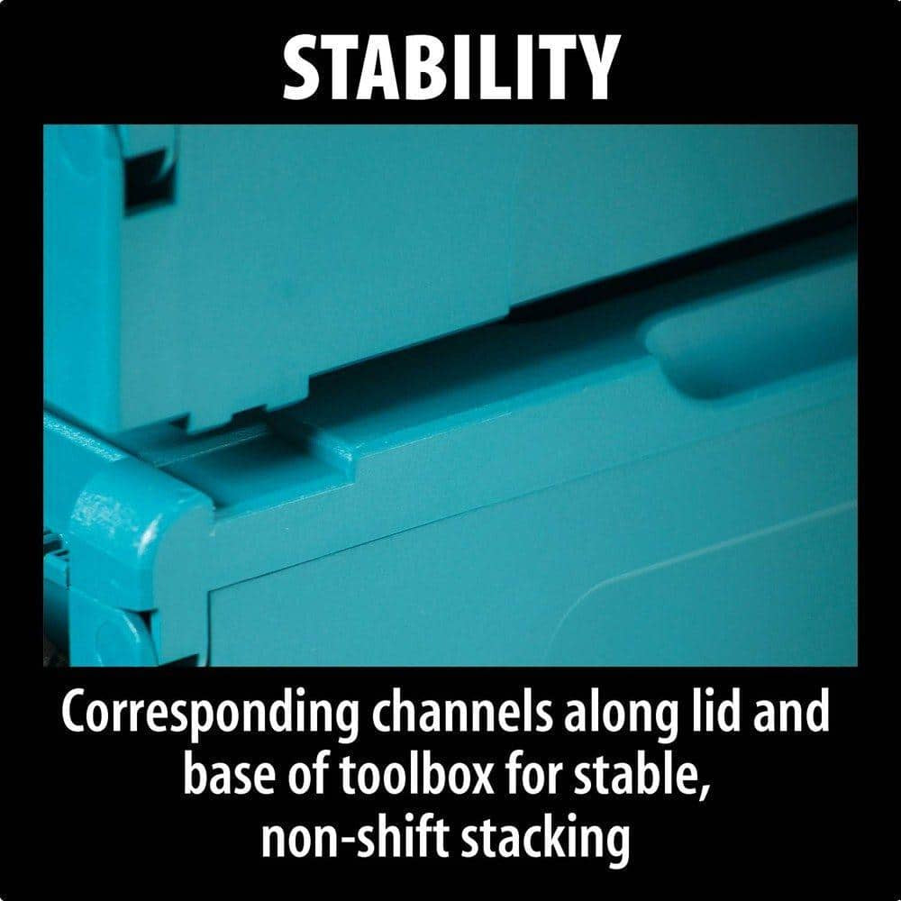 15.5 In. Small Interlocking Tool Box