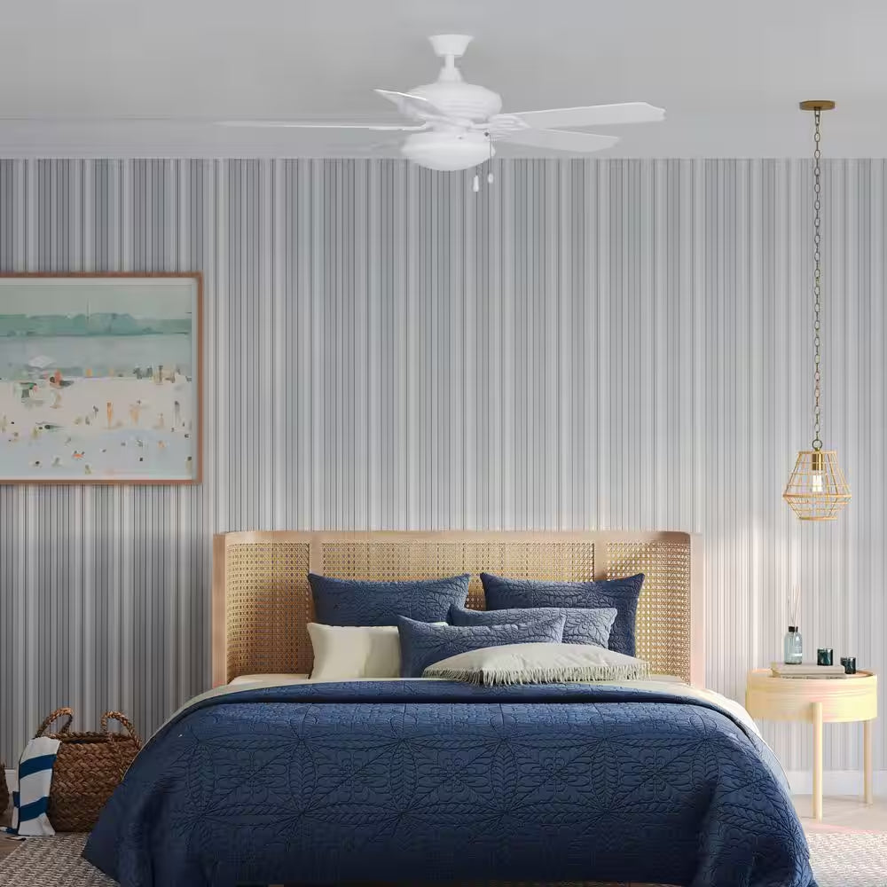 Fan Light Kits Collection 2-Light White Ceiling Fan Light Kit