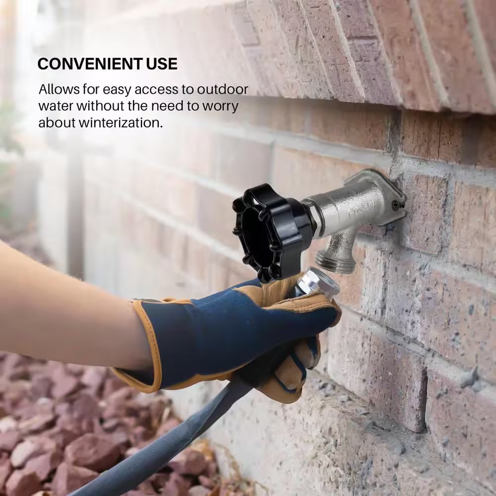 12 In. L Sillcock Frost Free Outdoor Faucet, with 1/2 In. PEX Connection and 3/4 In. Hose Bib