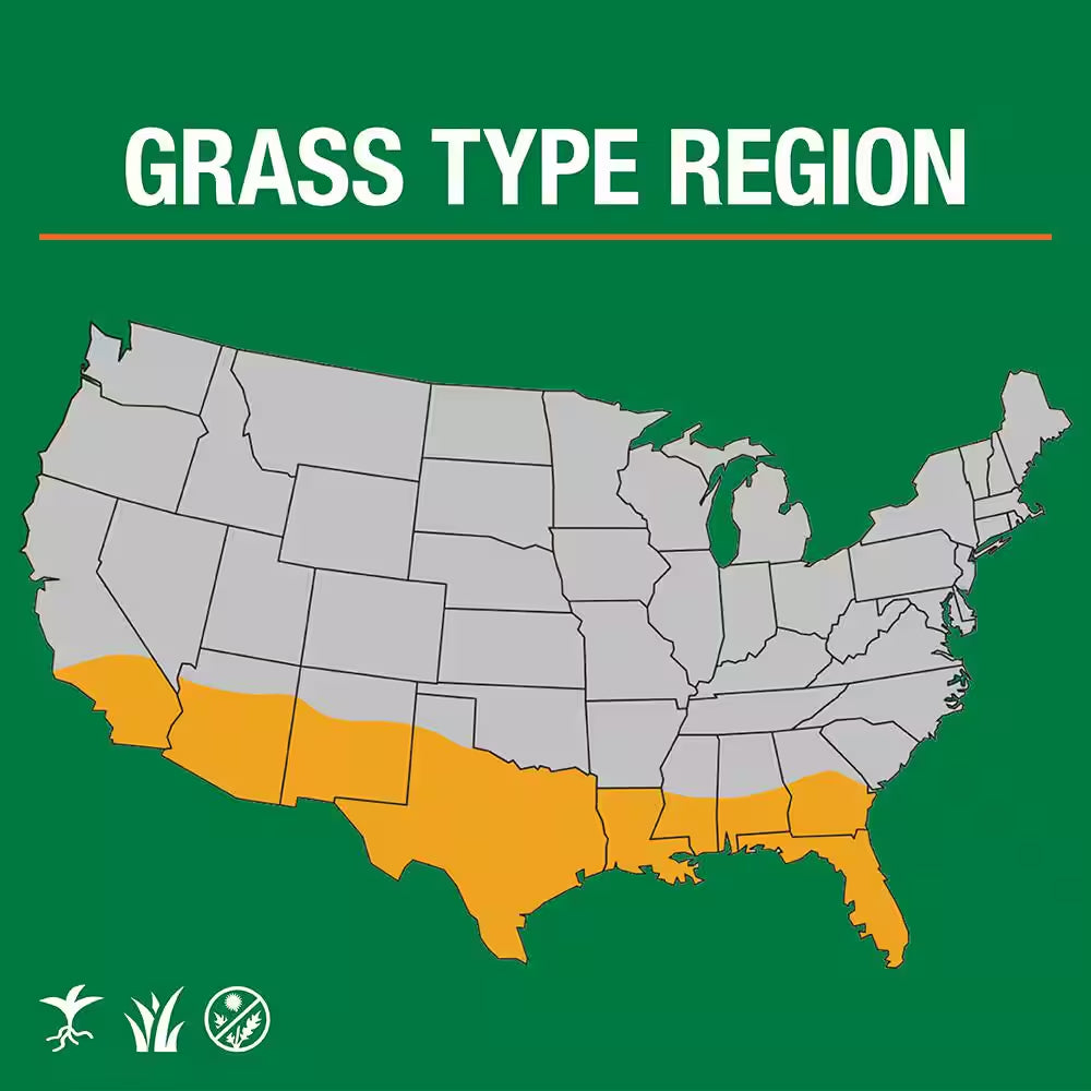 10 Lbs. Bermuda Grass Seed Blend with Water Saver Seed Coating