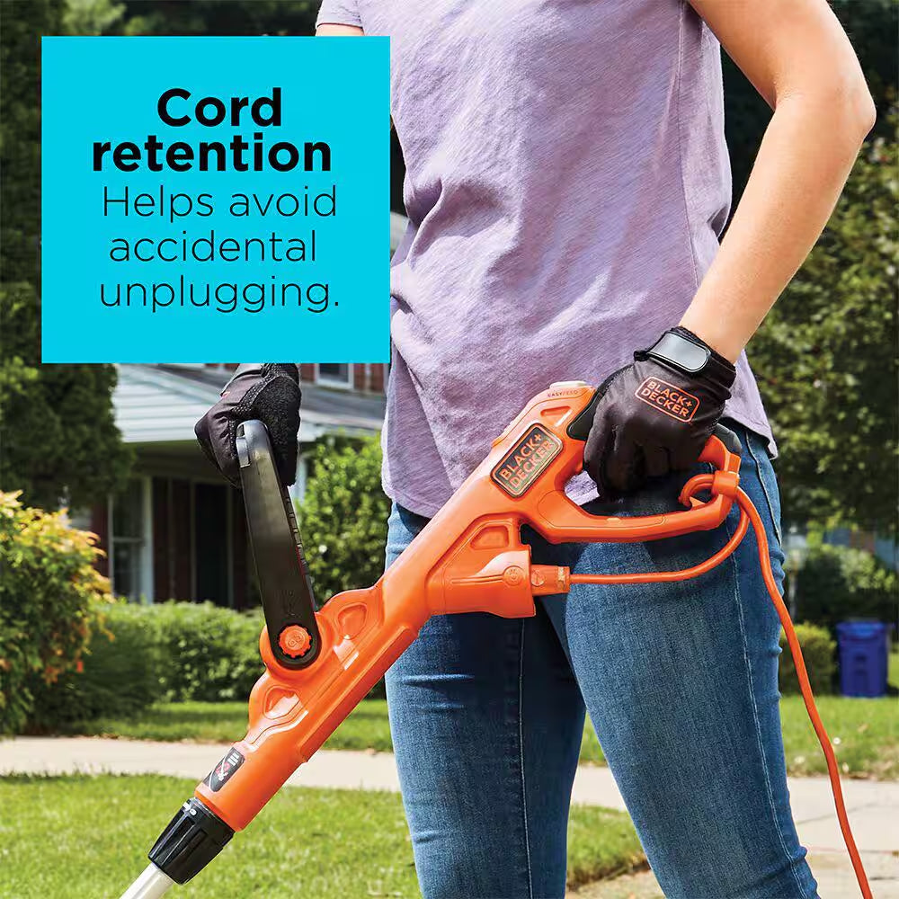 20 In. 13 AMP Corded Electric Walk behind Push Lawn Mower and 14 In. 6.5 Amp Corded Single Line String Trimmer/ Edger