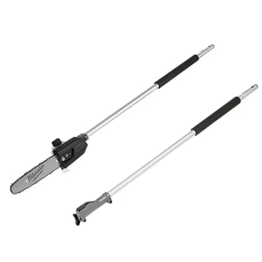 M18 FUEL 10 In. Pole Saw Attachment with QUIK-LOK 3 Ft. Attachment Extension