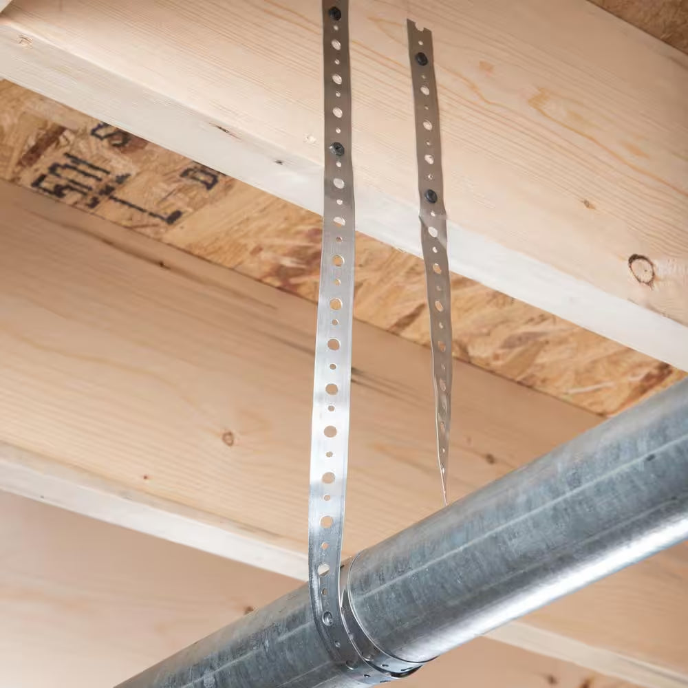 3/4 In. X 100 Ft. 28-Gauge Galvanized Pipe Hanger Strap (2-Pack)