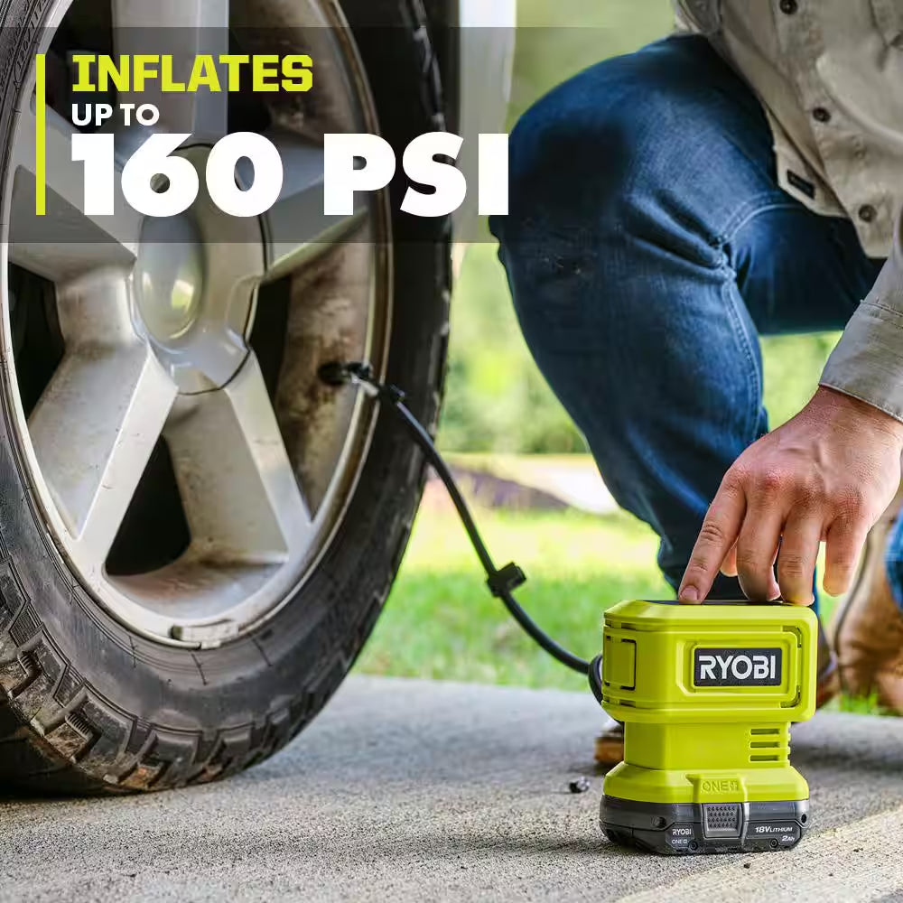 ONE+ 18V Cordless High Pressure Inflator (Tool Only)