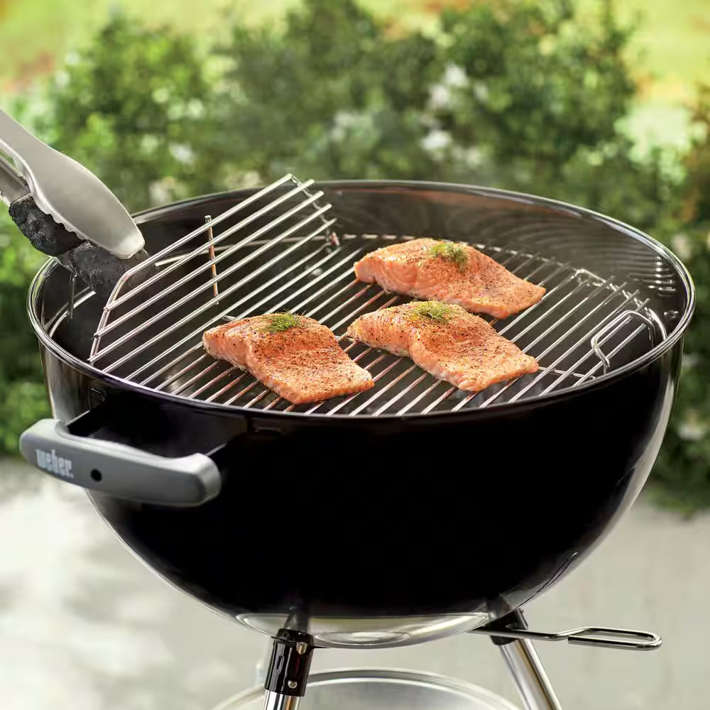 Hinged Replacement Cooking Grate for 18-1/2 In. One-Touch Kettle & Bar-B-Kettle Charcoal Grill