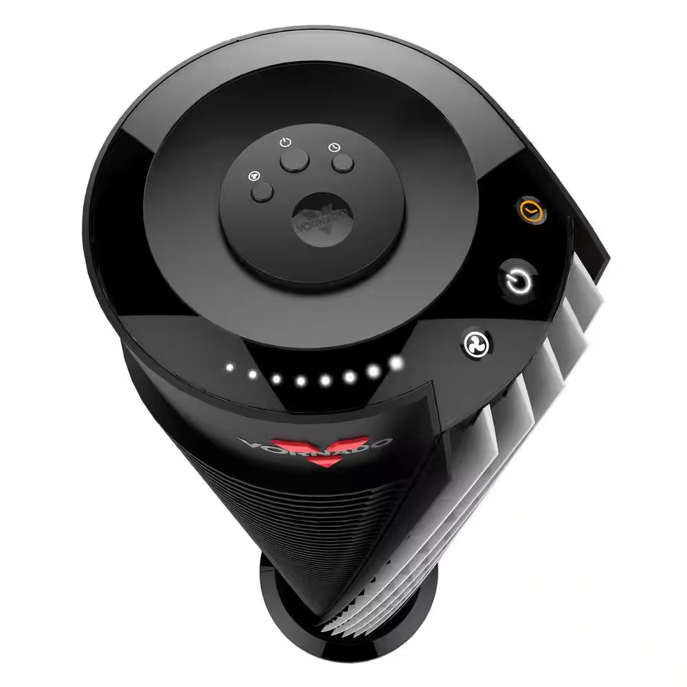 184 41 In. Full-Sized Whole Room V-Flow Tower Circulator with Remote Control and 1-8 Hour Timer
