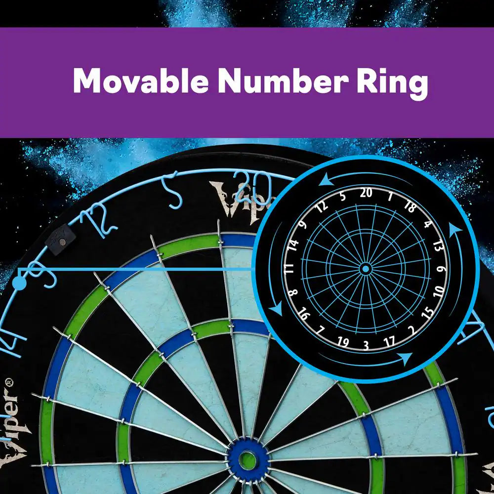 Chroma Sisal 18 In. Dartboard with Accessories