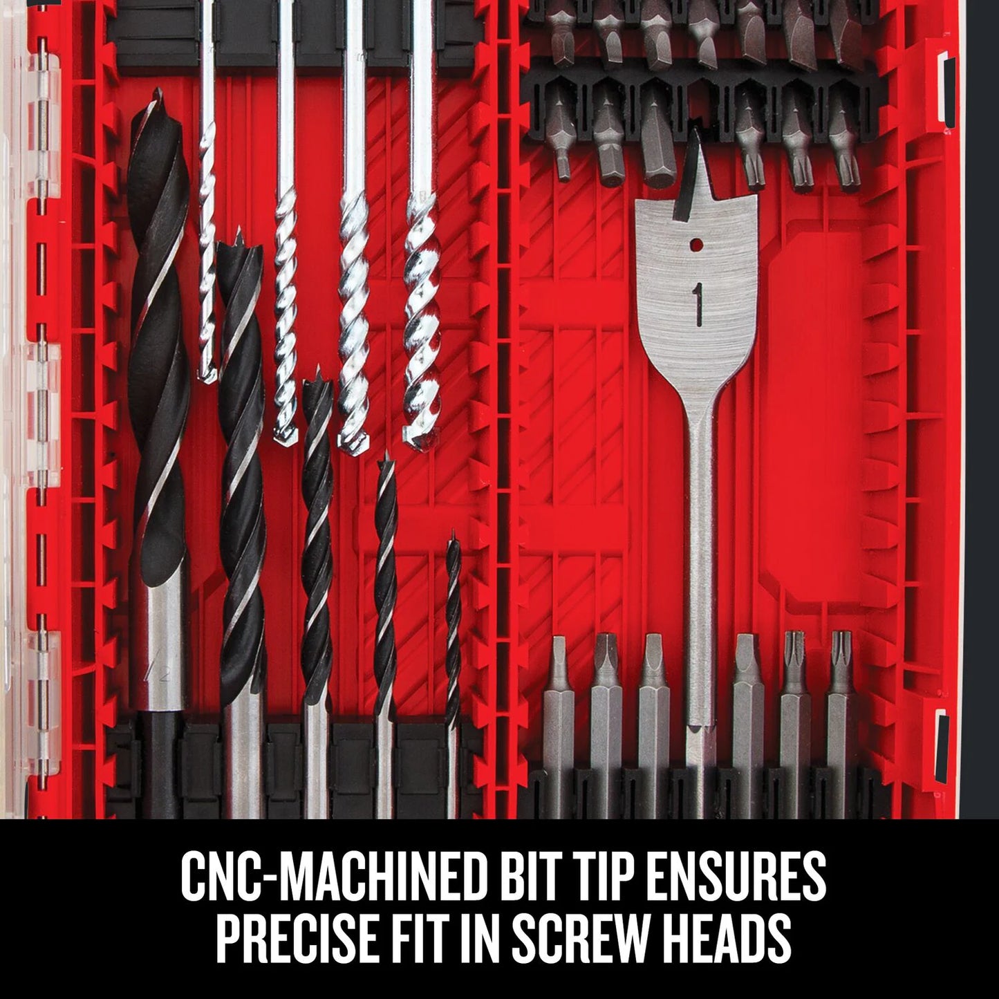 Screwdriver Bit Set 60 -Piece