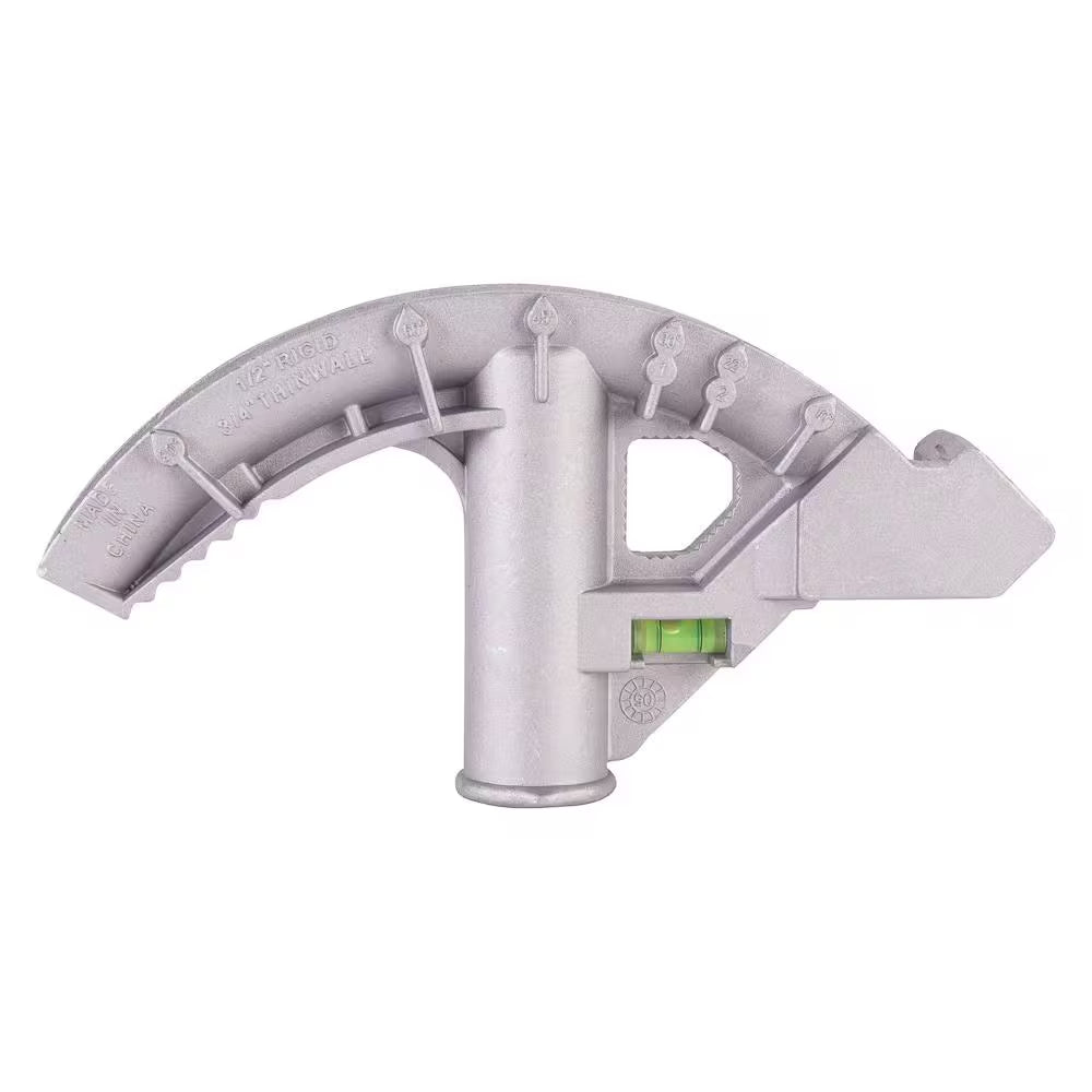 Conduit Bender for 3/4 In. EMT or 1/2 In. Rigid, Grey