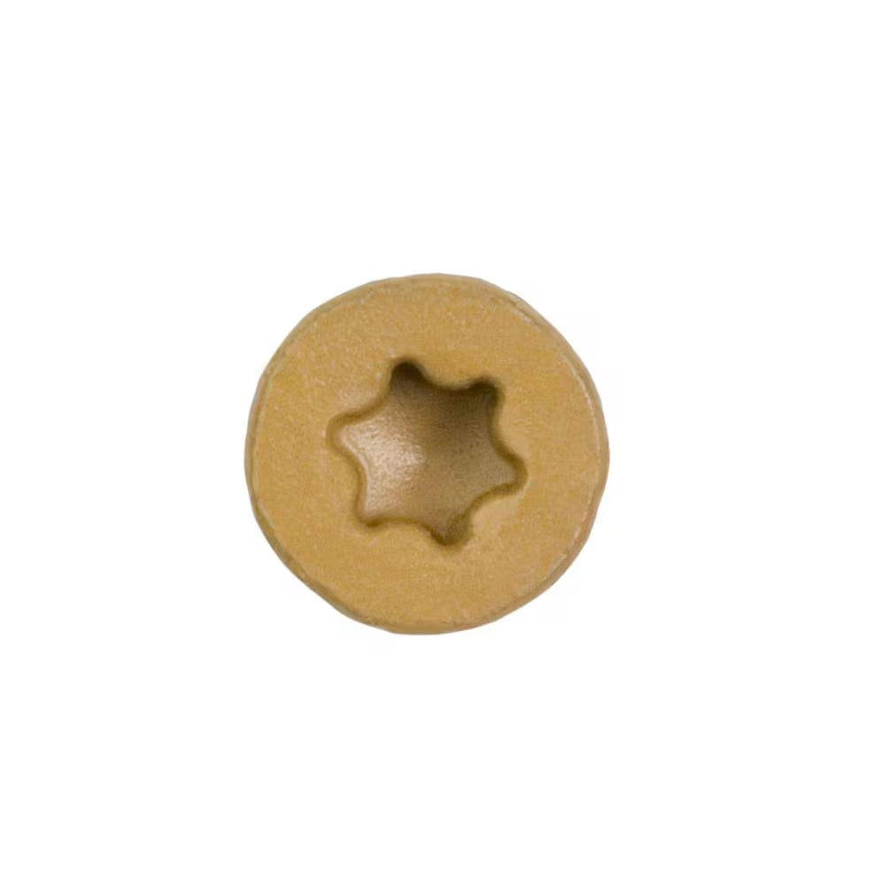 #10 X 3-1/2 In. Tan Torx Flat-Head Wood Deck Screw (5 Lbs. / 280-Piece)