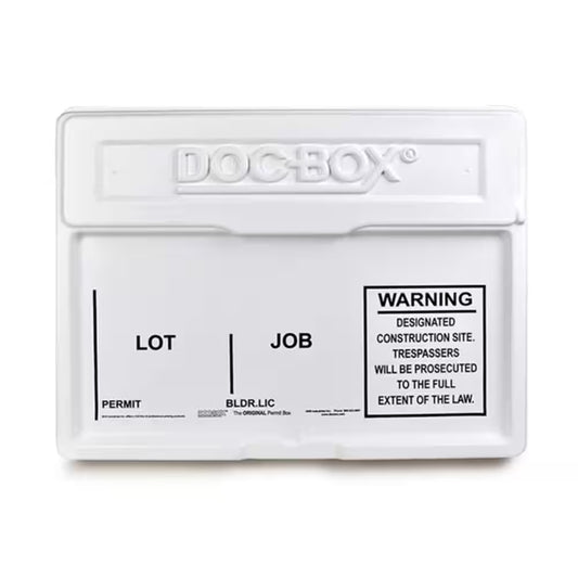 21 In. X 27 In. X 4 In. Outdoor/Indoor Standard Posting Permit Box Unit
