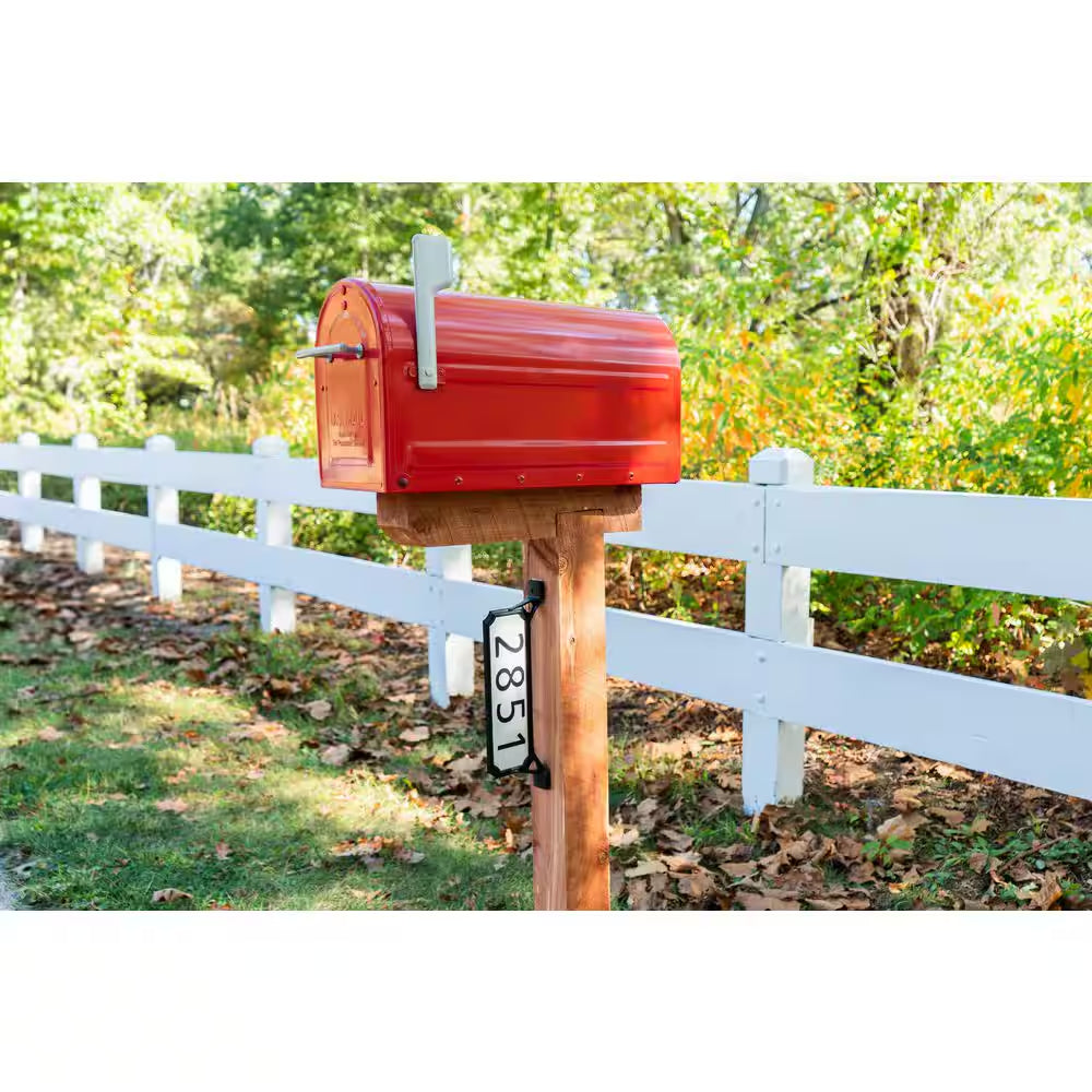 Manhattan Address Plaque Black