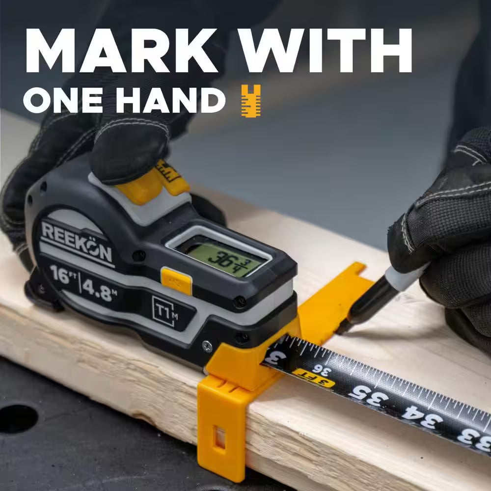 T1M Utility Digital 25 Ft. English Tape Measure