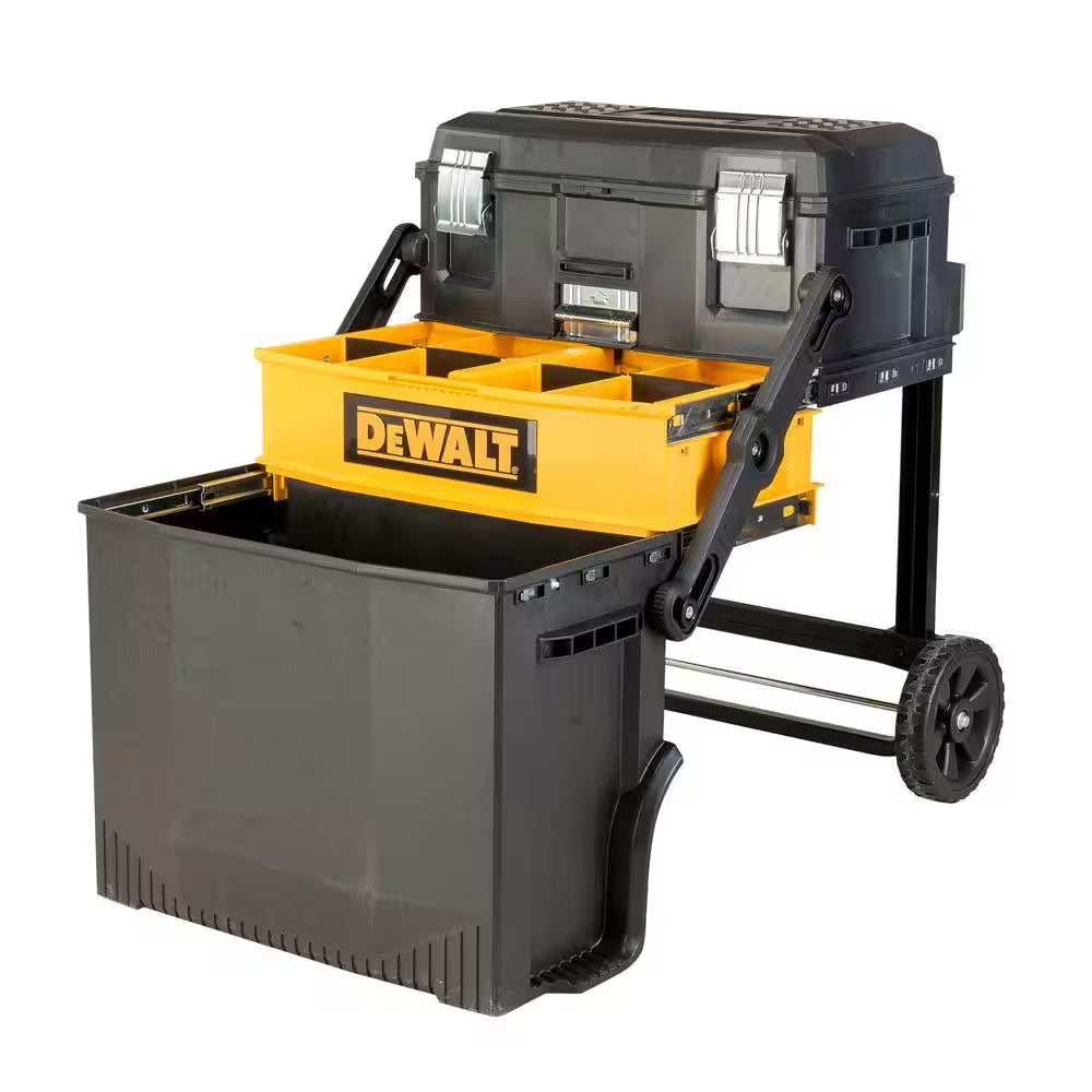 16 In. 4-In-1 Cantilever Tool Box Mobile Work Center