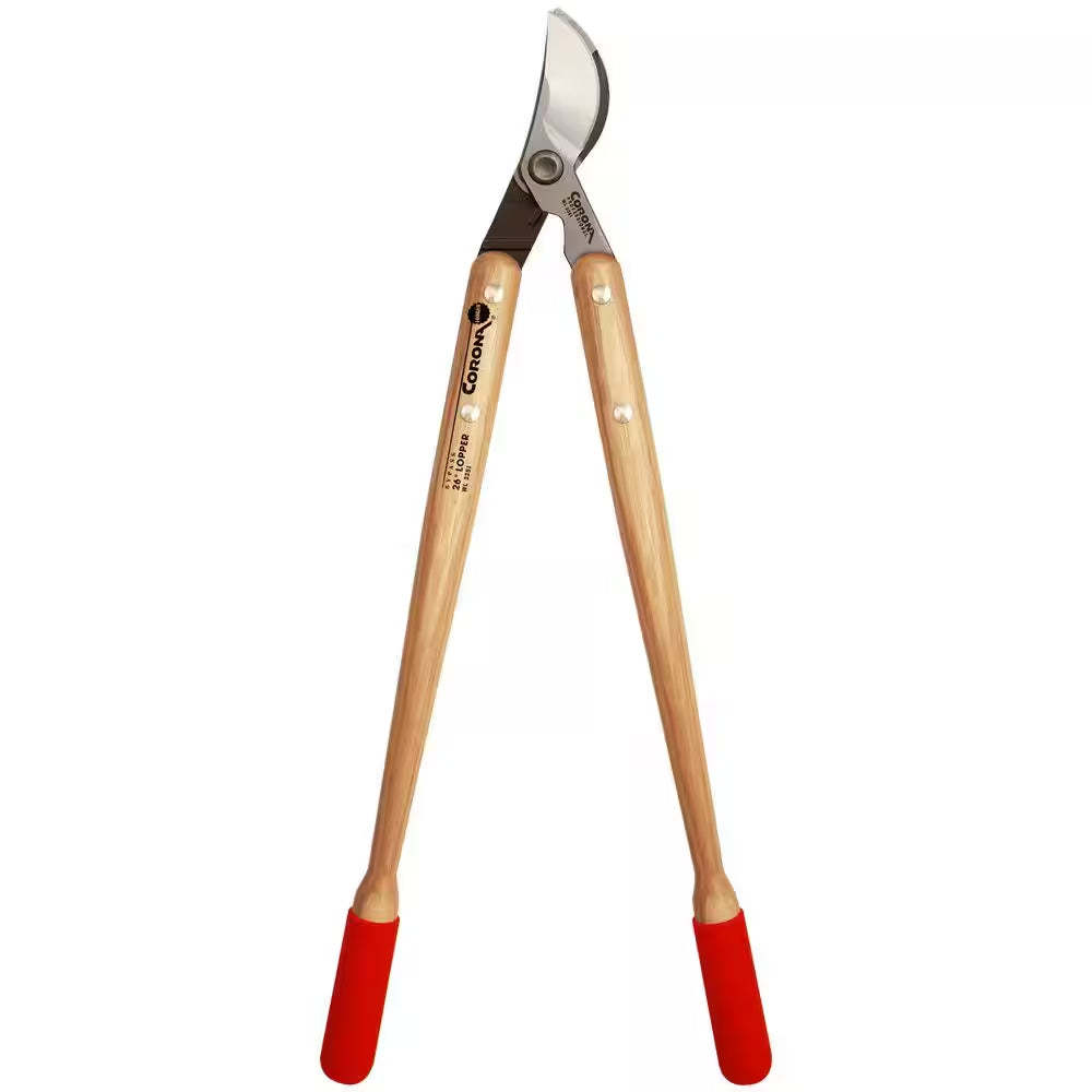 3.5 In. Forged Steel Blade with Durable Hardwood Handles Bypass Lopper