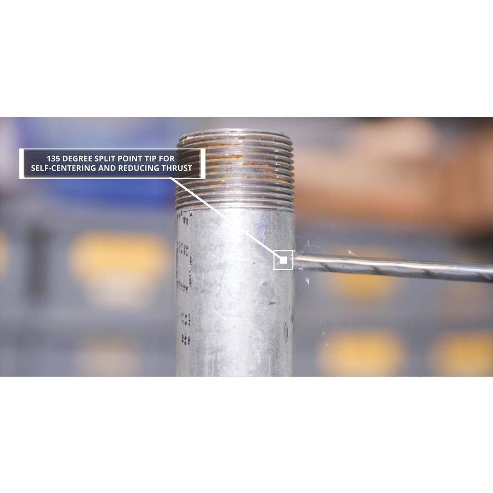 13/16 In. Contractor Grade Drill Bit with 1/2 In. 3-Flat Shank