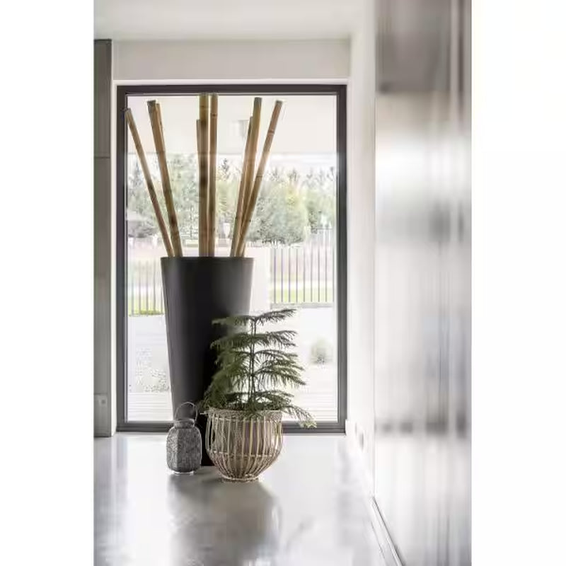 1 In. D X 72 In. L Natural Bamboo Poles (25-Piece/Bundled)