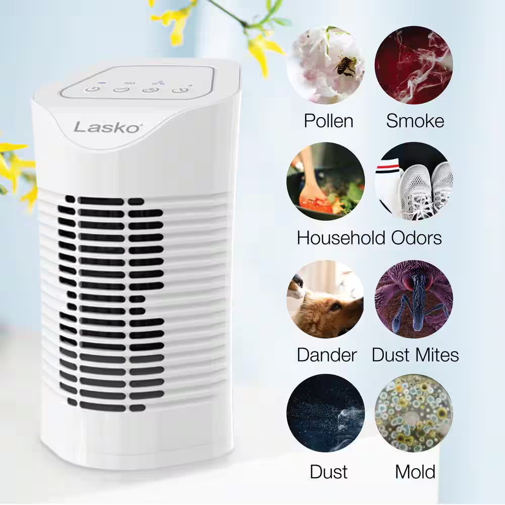 Desktop Air Purifier with 3-Stage Air Cleaning System