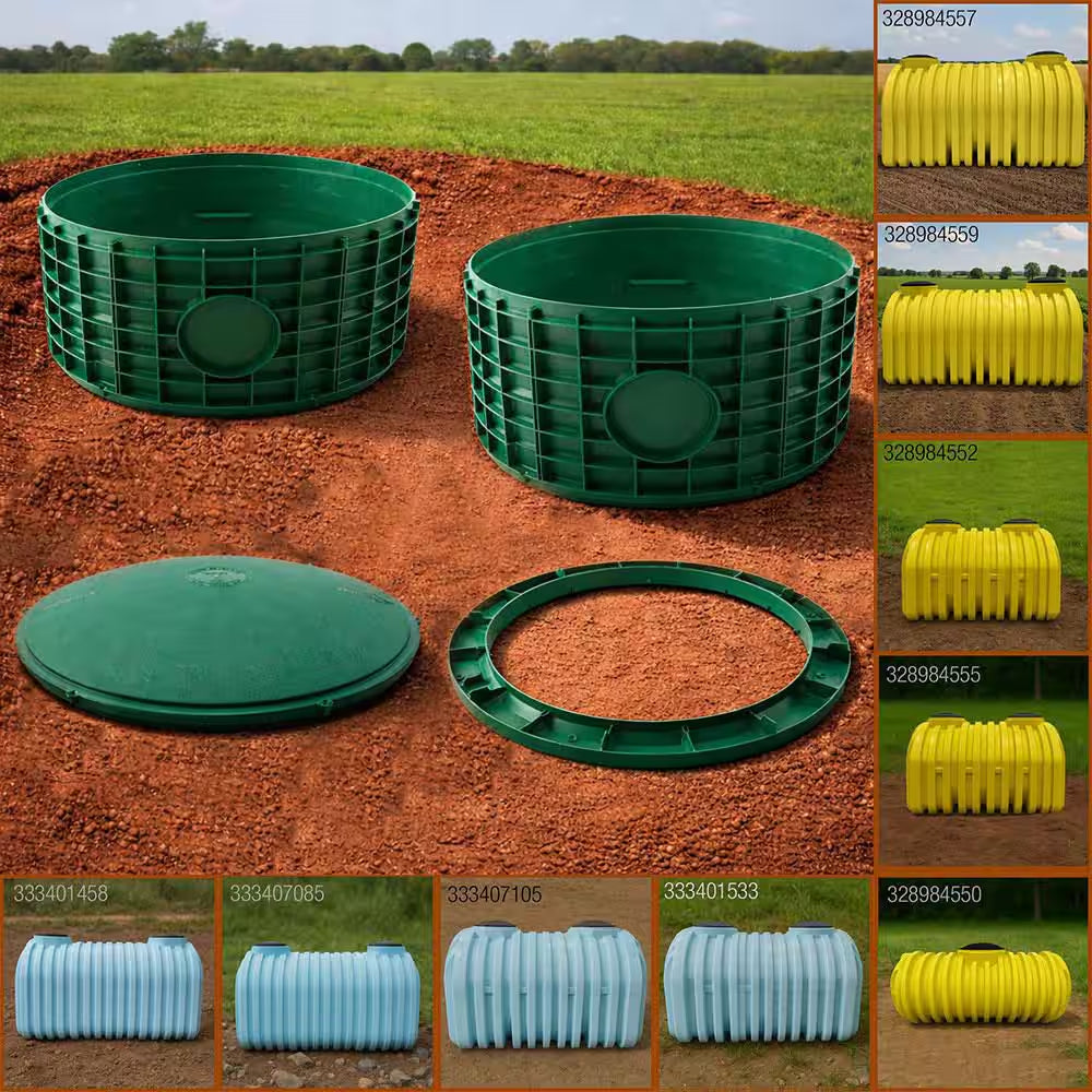 20 In. ID X 24 In. Tall Septic Tank Riser Combo