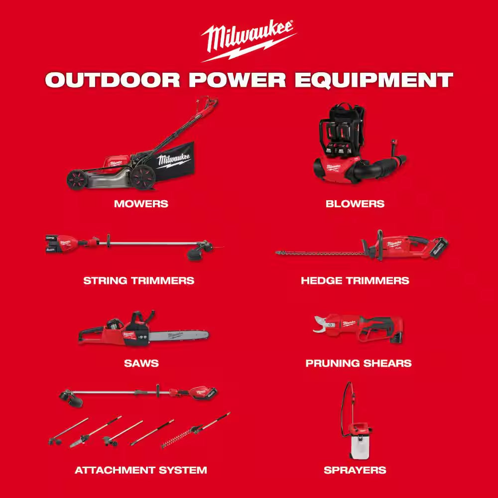 M18 FUEL 10 In. Pole Saw Attachment with QUIK-LOK 3 Ft. Attachment Extension