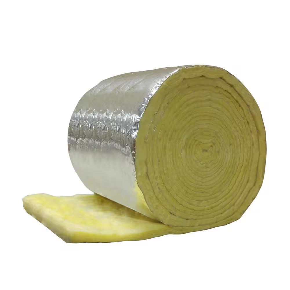 12 In. X 15 Ft. Foil and Fiberglass Duct Insulation