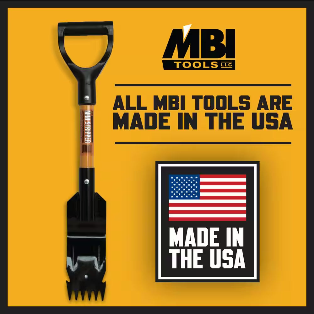 24 In. Mini Shingle Stripper Roof Shovel - Made in USA