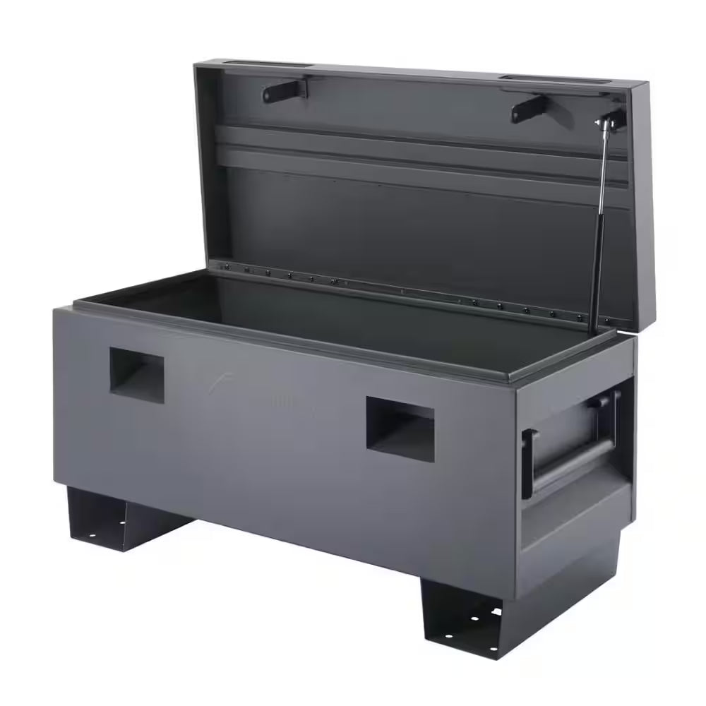 36 In. Job Site Box, Gray