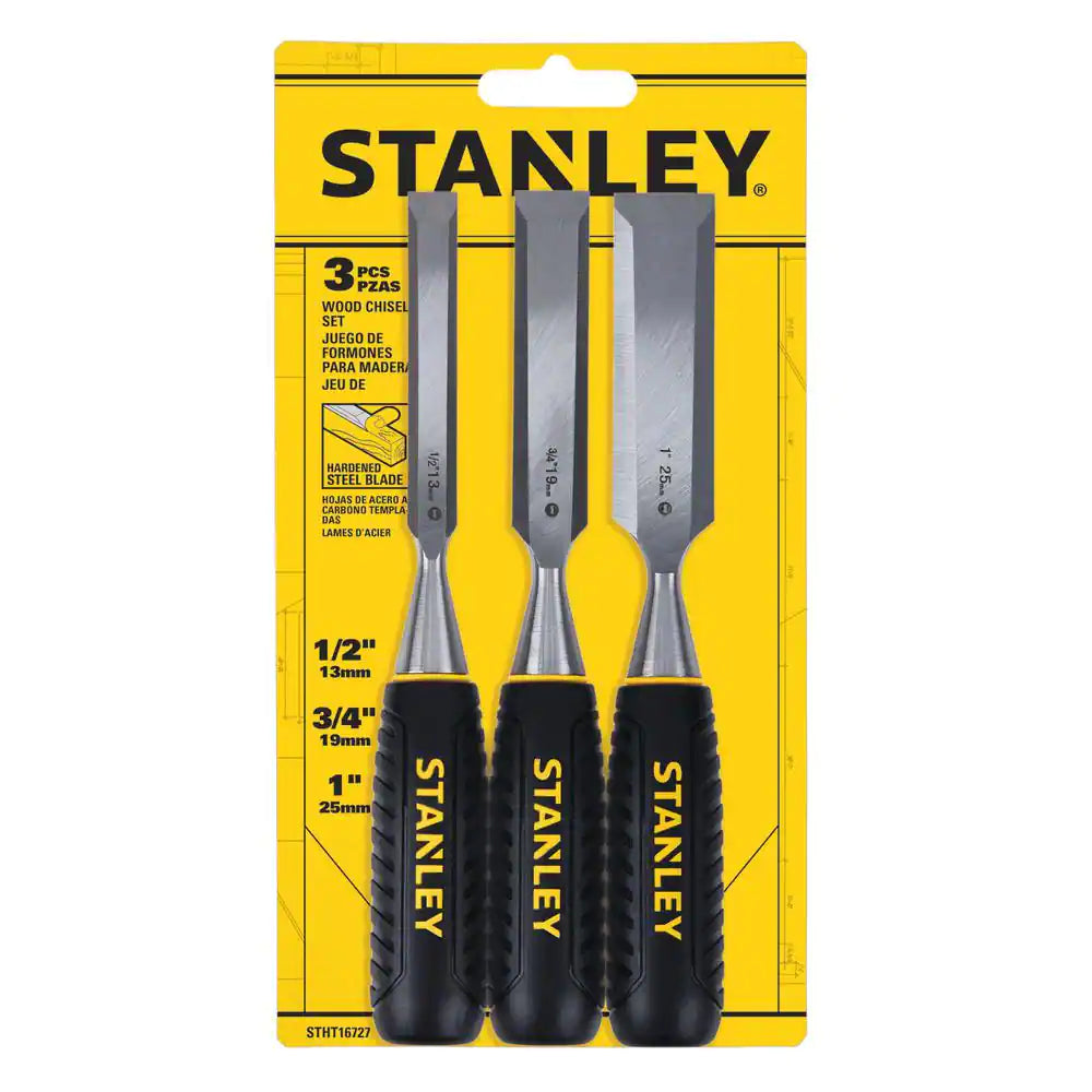 Wood Chisel Set (3-Piece)