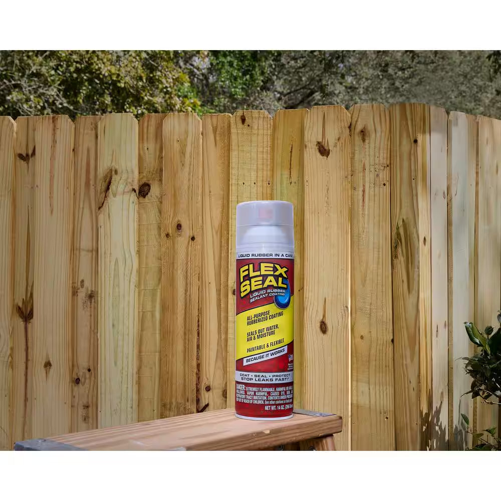 Flex Seal Clear 14 Oz. Aerosol Liquid Rubber Sealant Coating Spray Paint