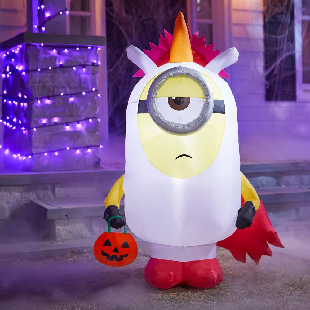 3.5 Ft LED Stuart as Unicorn Inflatable Airblown® I11