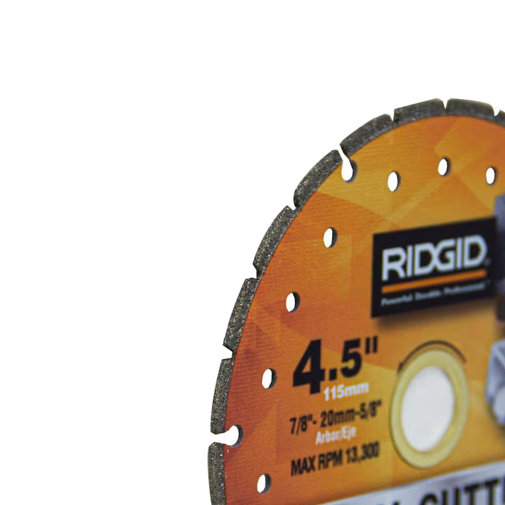 4.5 In. Metal Segmented Rim Cutting Diamond Saw Blade for Metal Cutting