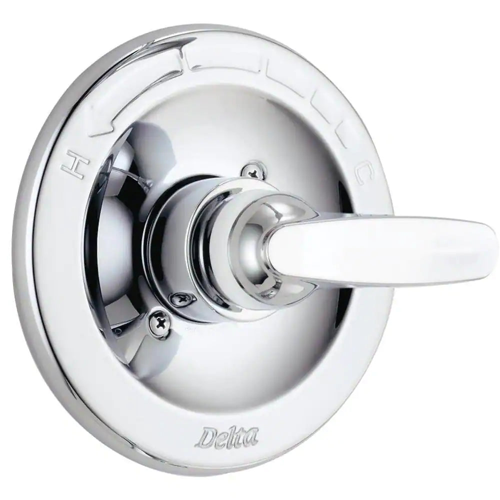 Foundations 1-Handle Wall-Mount Valve Trim Kit in Chrome (Valve Not Included)
