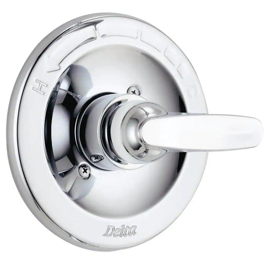Foundations 1-Handle Wall-Mount Valve Trim Kit in Chrome (Valve Not Included)
