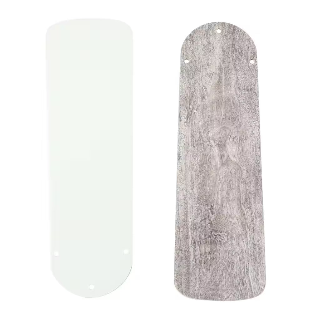 Hugger 44 In. LED Matte White Ceiling Fan