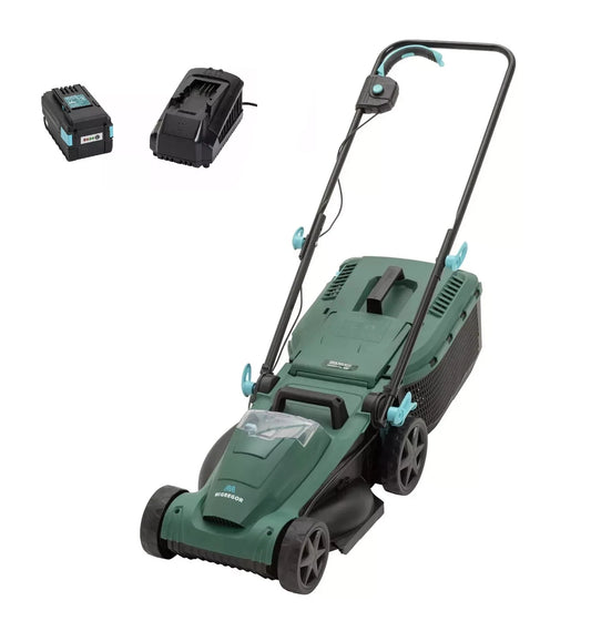 McGregor MCR2134A 34cm Cordless Rotary Lawnmower - 21.6V - BRAND NEW, SEALED