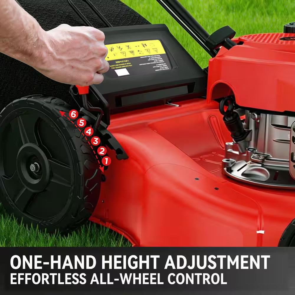 21 In. 144Cc OHV 4-Stroke Engine 3-In-1 Gas Push Lawn Mower