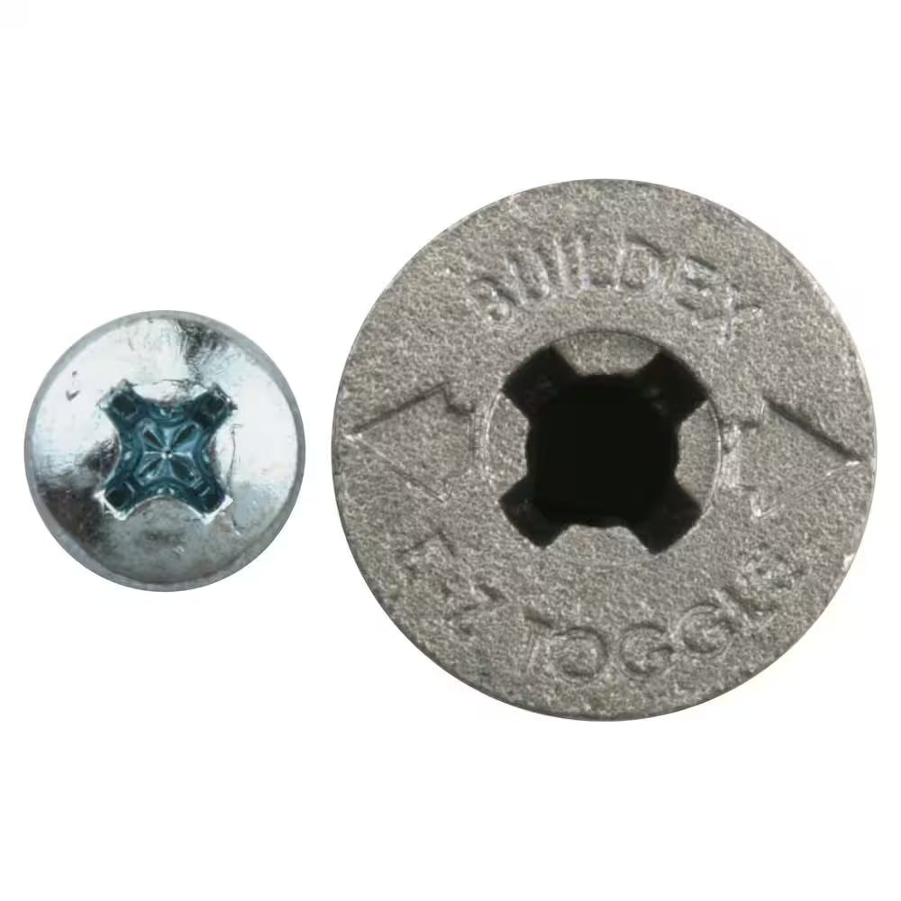 Toggle Lock 100 Lbs. Philips Drywall Screws Anchors (10-Pack)