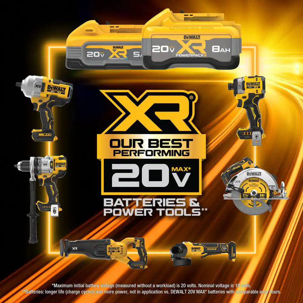 20V MAX XR POWERSTACK Lithium-Ion 5.0Ah Battery