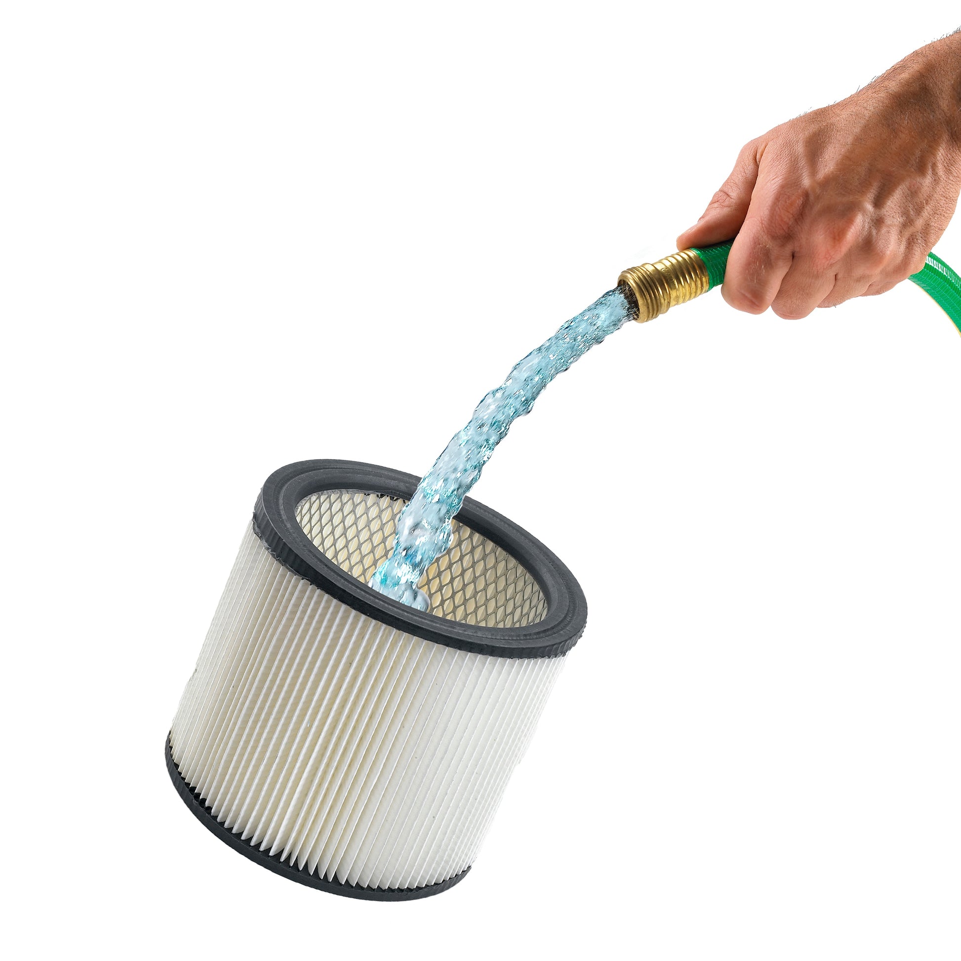 2 -Pack Reusable Large Wet/Dry Shop Vacuum Cartridge Filter