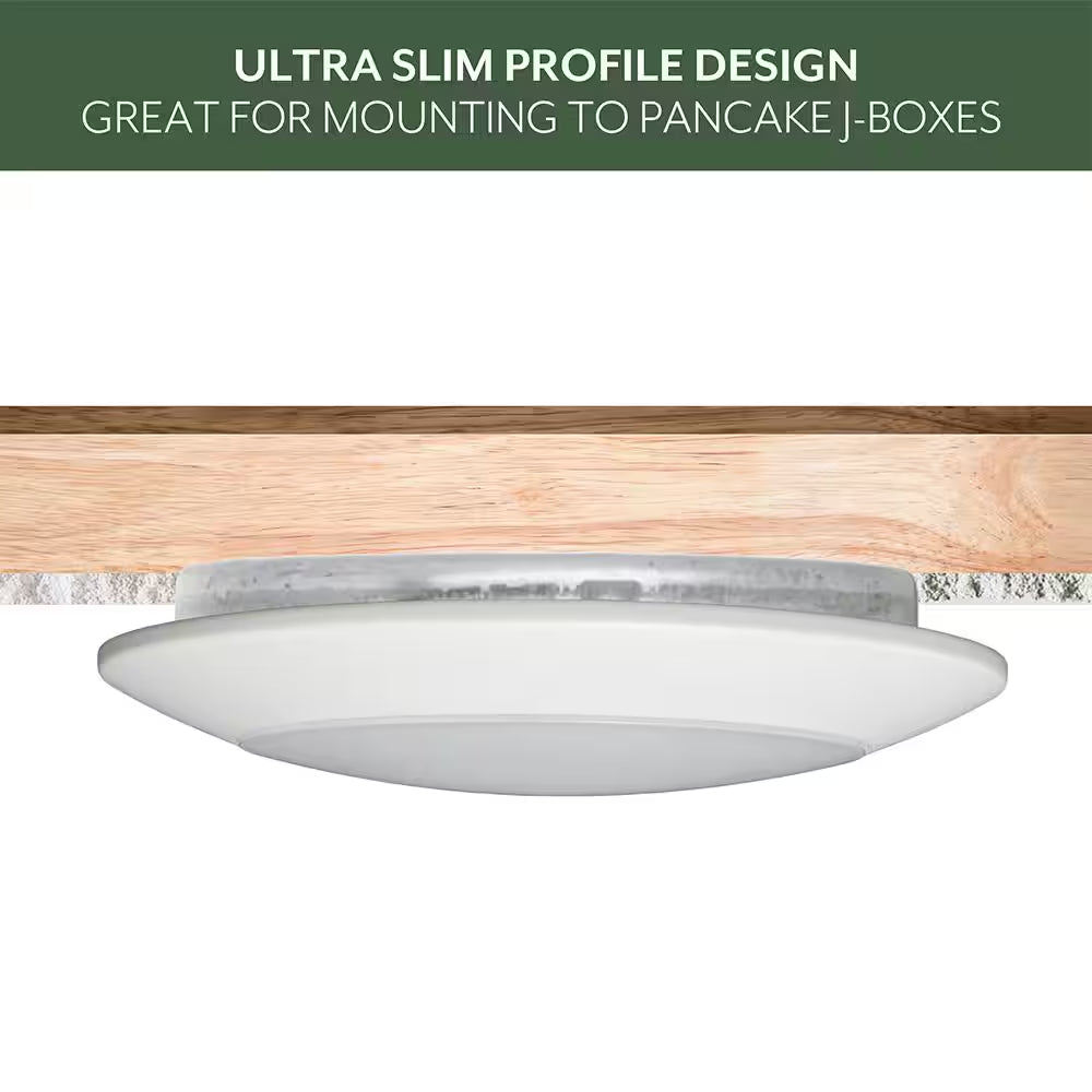 Altair 4 In. Surface Mount Downlight Integrated LED Recessed Trim Light 850 Lumens 10-Watts Adjustable CCT Wet Rated