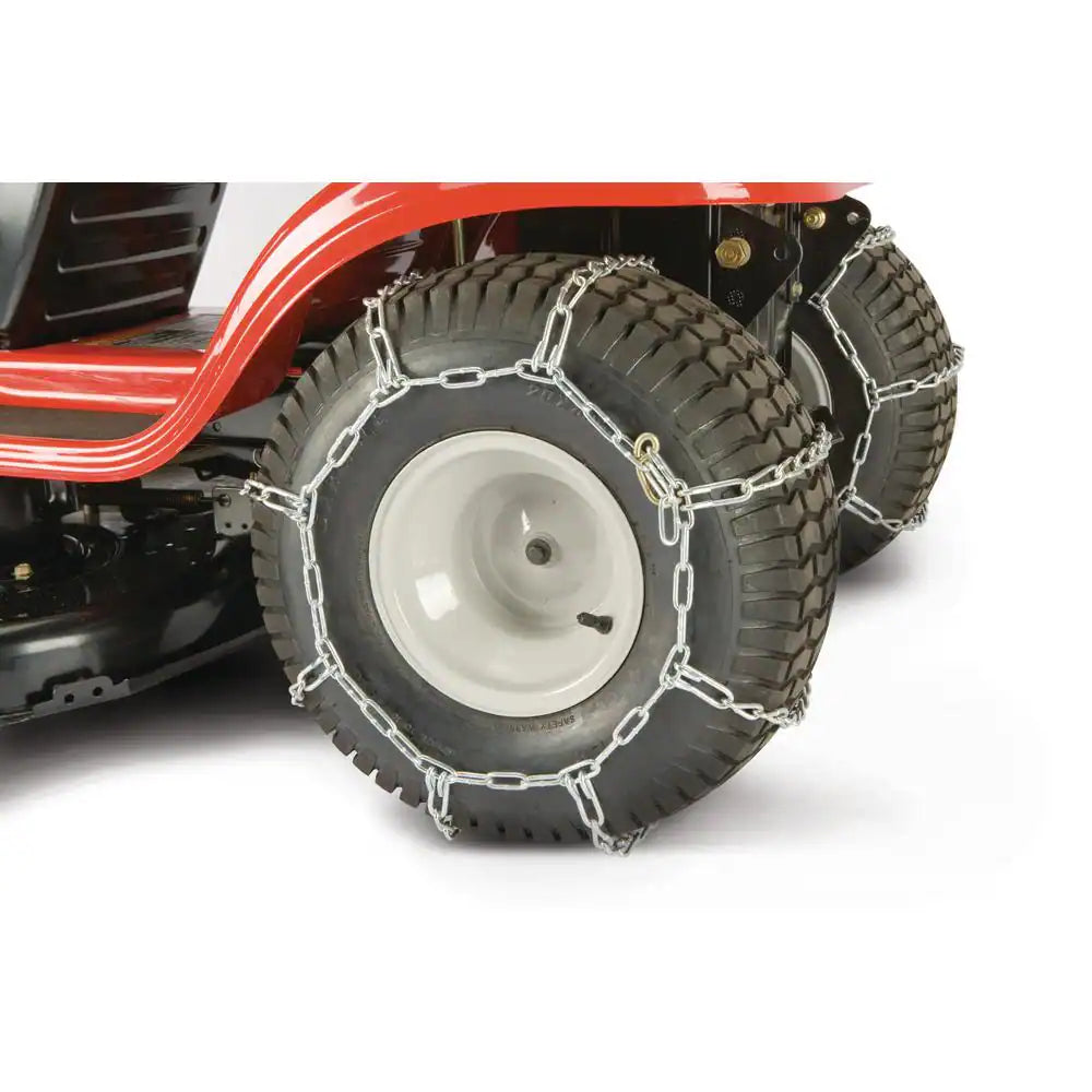 Tractor Tire Chains for 18 In. X 9.5 In. Wheels (Set of 2)