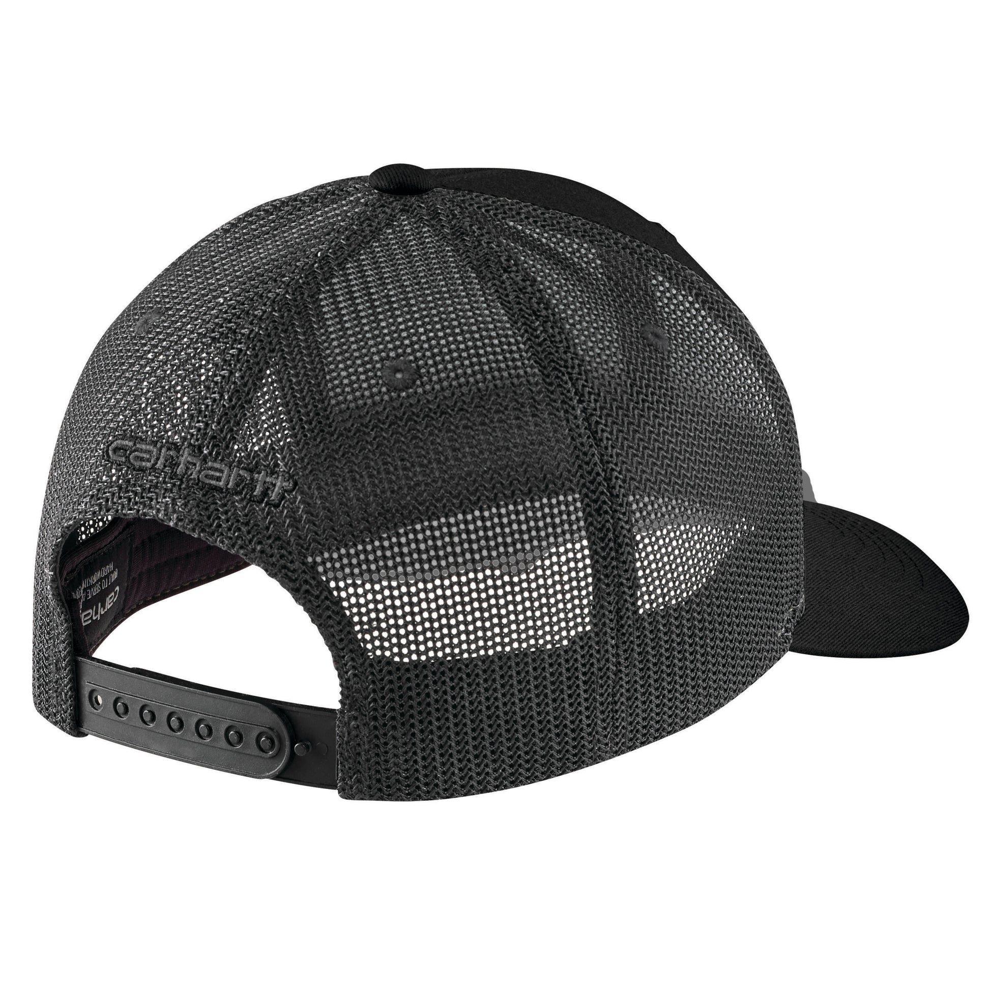 Men'S Black Cotton Baseball Cap