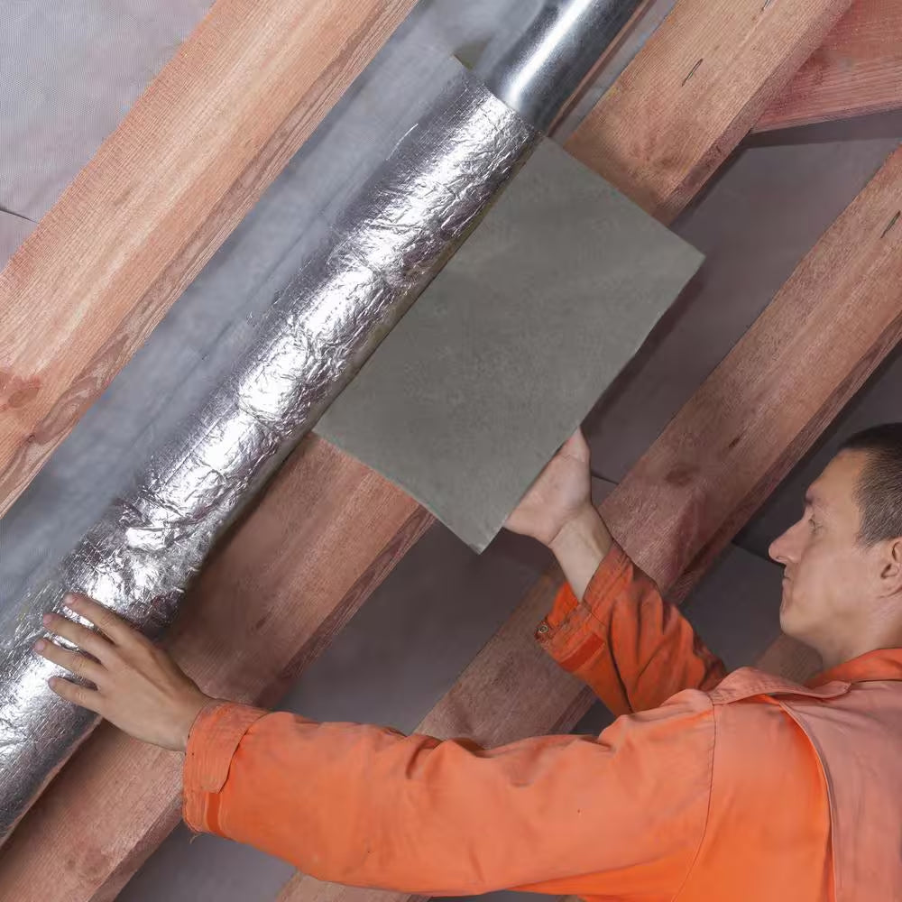 E/O 1 Ft. X 1/8 In. X 15 Ft. Self-Stick Foam/Foil Duct Insulation