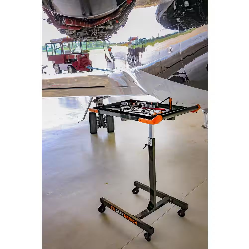 35 in to 48 in Adjustable Height Mobile Work Table