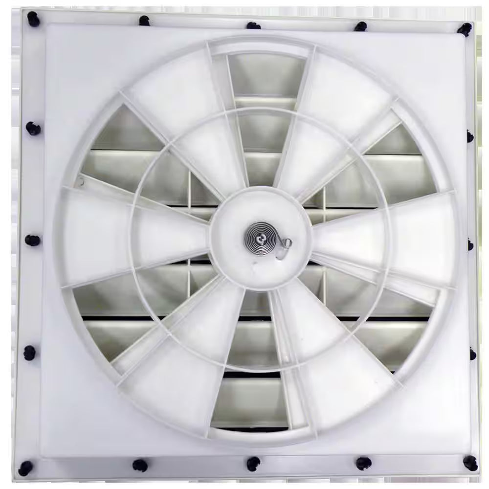 Automatic Shelter Vent Kit (2-Pack) with Two Vents, Two Screens, and Temperature-Controlled Automatic Open/Close
