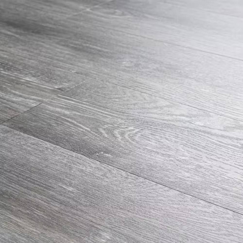 Lake Annette Oak 12 MIL X 7 In. W X 48 In. L Click Lock Waterproof Luxury Vinyl Plank Flooring (23.8 Sq. Ft. / Case)