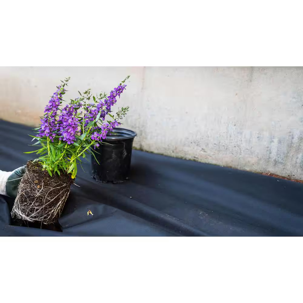 4 Ft. X 100 Ft. Medium Duty Weed Barrier Landscape Fabric