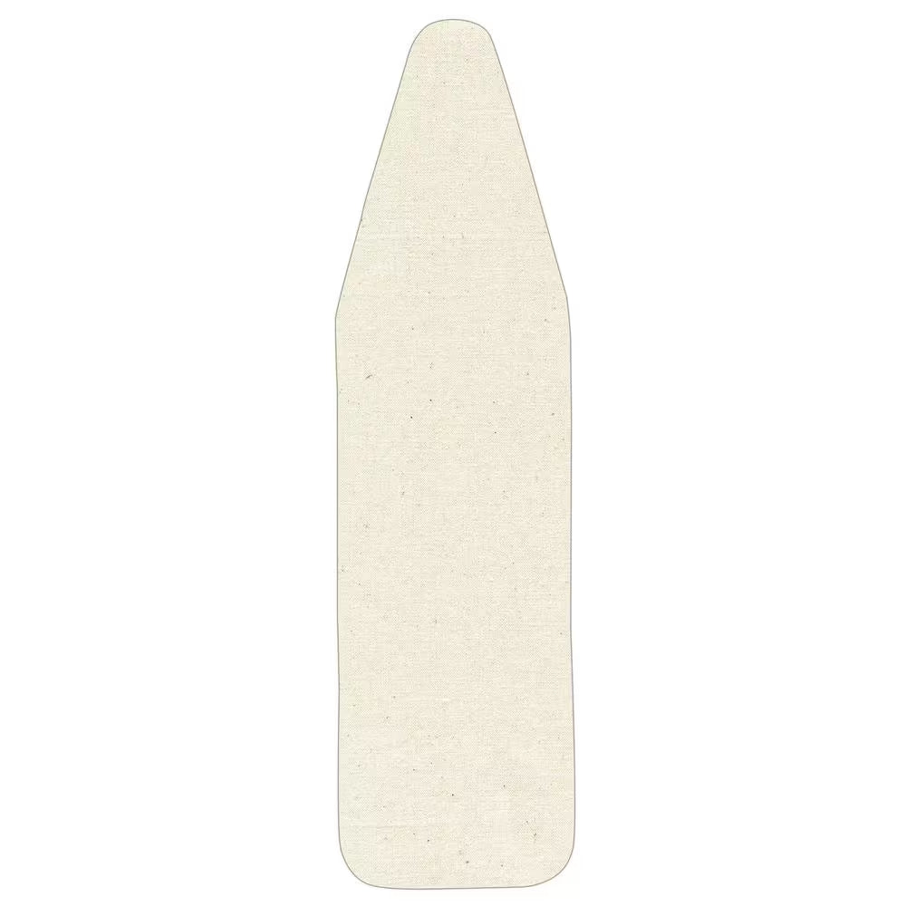 Wide Top Ironing Board Cover and Pad with Attached Storage Pocket