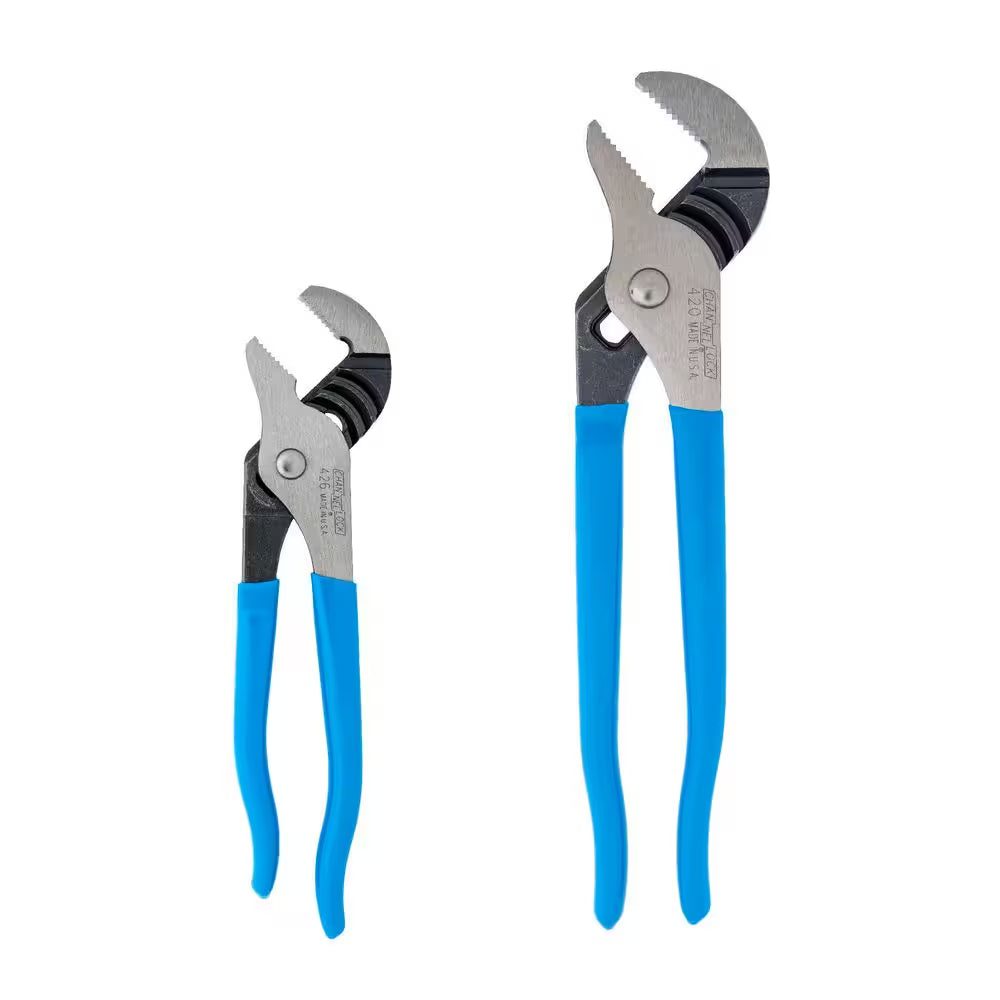 9.5 In. and 6.5 In. Tongue and Groove Pliers Set